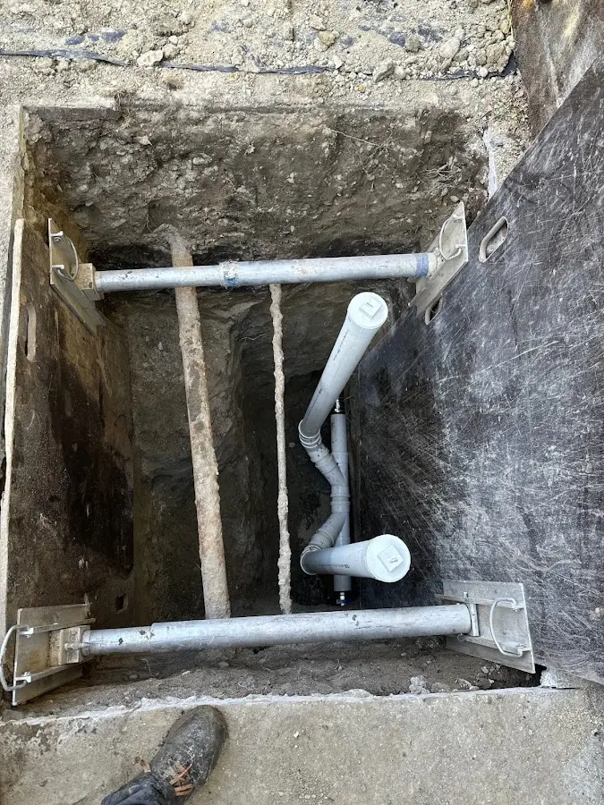 Experienced plumber completing Gas Line Repair work in Menasha